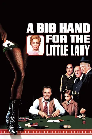 A big hand for the little lady A big hand for the little lady