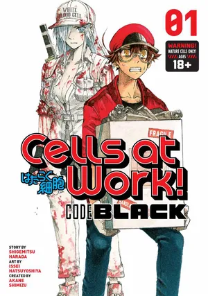Cells at work! black Cells at work! black
