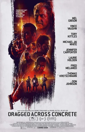 Dragged across concrete Dragged across concrete