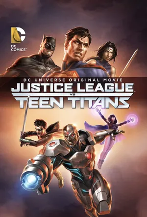 Liên minh công lý đấu với nhóm teen titans Liên minh công lý đấu với nhóm teen titans